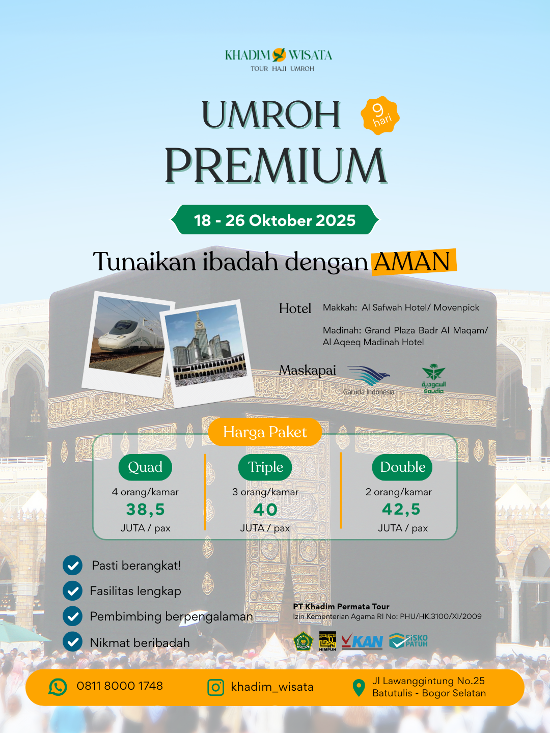 Umroh Premium Oktober