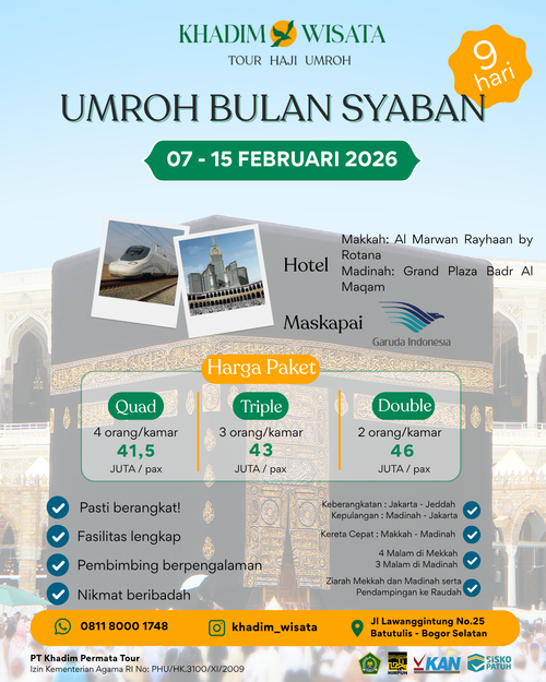 Umroh Bulan Syaban