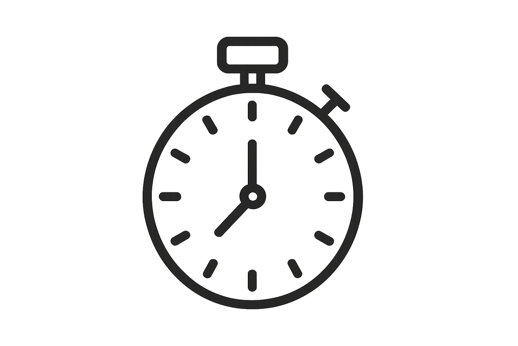 icon b&w and transparent for timer