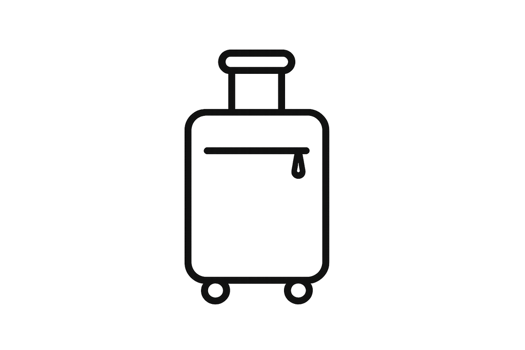 icon of travel suitcase