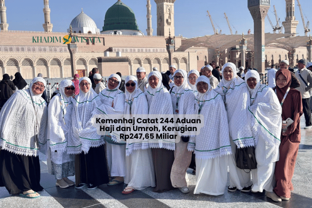 Kemenhaj Catat 244 Aduan Haji dan Umroh, Kerugian Rp247,65 Miliar